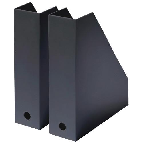 ライクイット Ａ４ファイルボックス２個組ＭＸ−１９オールグレー ＭＸ−１９　オールグレー