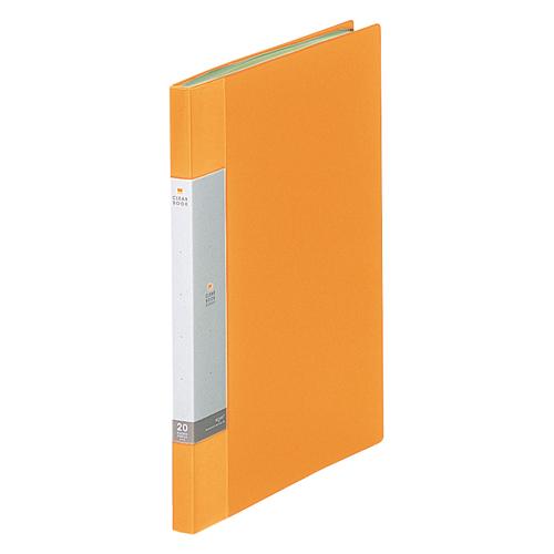 ＬＩＨＩＴ　ＬＡＢ． クリヤーブック２０Ｐ　Ｇ３２０１−５　黄　１０冊 Ｇ３２０１−５