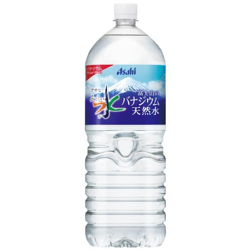 アサヒ飲料 ※富士山のバナジウム天然水　２Ｌ＊６本入２ＣＺ３８ フジバナジウムテンネンスイ２Ｌ＊６ ...