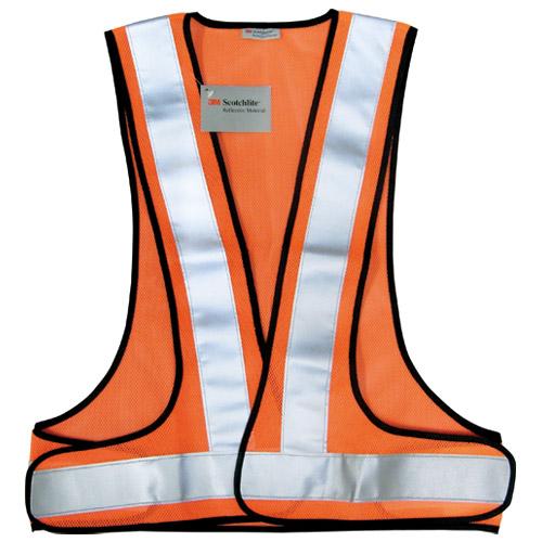 スリーエム　ジャパン 高視認性反射ベストＳＶＰ−０２Ｒ　レッドオレンジ ＳＶＰ−０２Ｒ