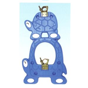 単管バリケード トータス君(ブルー) (10台) /個人宅への発送不可