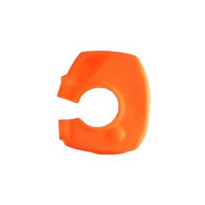 クランプカバー スーパーソフトカバー 48.6φ用 オレンジ (100個入り