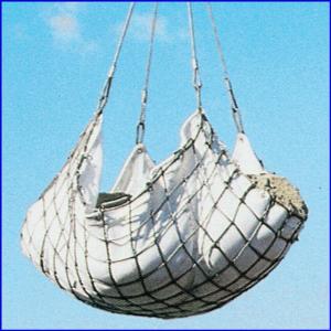 大洋製器工業 ワイヤーモッコ シート付 シート底抜け 2.7m角×150mm目