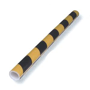 単管カバー(黄黒) 48.6×1000mm (60本入り) G27-001 エムエフ