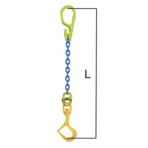 チェーンスリング 2本吊り 10mm マーテック オーダーメイド 使用荷重