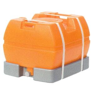 スーパーローリータンク SLT-1000 オレンジ (容量1000L・25Aバルブ直付