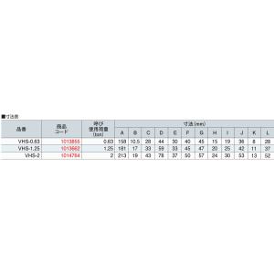 スイベル式フック Vベルフック VHS-0.6...の詳細画像2