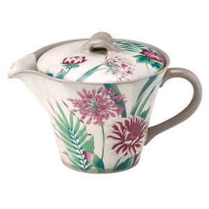 撫松庵 瀬戸焼 ポット (アガパンサス) 503474