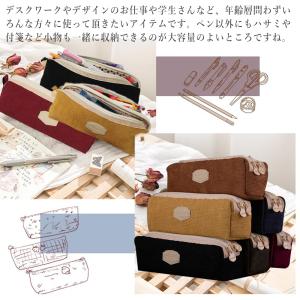 ペンケース 筆箱 ダブルファスナー 2ルーム仕...の詳細画像5