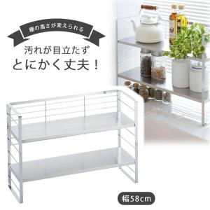 下村企販 調味料ラック 幅40cm 木棚 出窓シェルフ （ スパイスラック