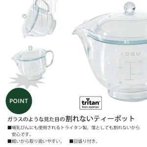 茶考具 割れにくいティーポット 300ml 日...の詳細画像1