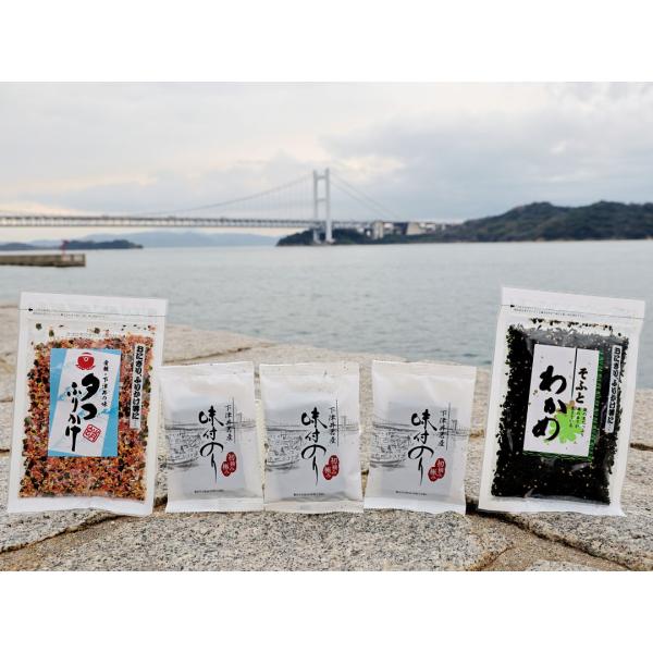 全国送料無料・ごはんのお友セット・タコふりかけ・味付のり・そふとわかめふりかけ