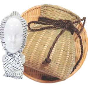 どじょうすくいセット 2点セットB2 ザルB・ビク【踊り用小道具】箕