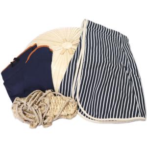 股旅7点セットウレタン刀 道中合羽・三度笠・頭台・ワラジ