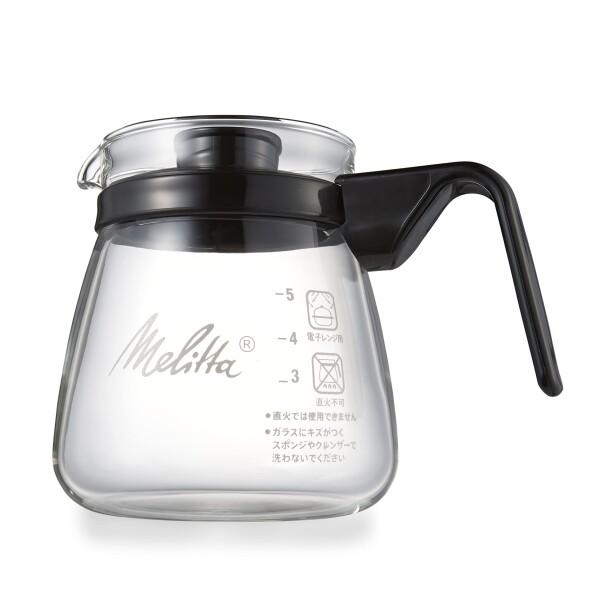 メリタ Melitta コーヒー サーバー ガラス製 耐熱 電子レンジ対応 750ml 6杯用 グラ...