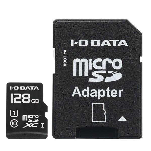 アイ・オー・データ microSDカード 128GB UHS-I(スピードクラス1)/Class10...
