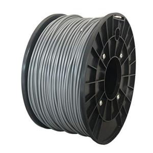 武藤工業 3Dプリンターフィラメント ABS グレー 3mm 1kg 樹脂 材料 1U016752