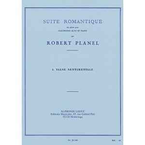 プラネル : 6つのロマンティック組曲 第四巻 感傷的なワルツ  ルデュック出版