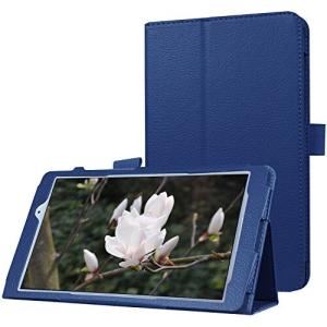 GLOW Qua tab PX キュアタブ au quatab LG LGT31 3点セット 2つ折りスマートケース カバー エーユー ネイビー