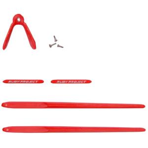 RUDY PROJECT サングラス スポーツ ロード バイク 部品 ライドン カスタムキット レッド フ