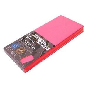 エヒメ紙工 封筒 ビビッド封筒 長形4号 赤 30枚 VV-ナガ4R-30P