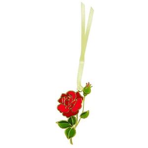 智光 しおり ステンドグラス風 ダイカット 花 バラ 1輪 50092003