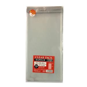カクケイ OPP袋 クリアパック テープ付 30ミクロン 100枚 160×300mm