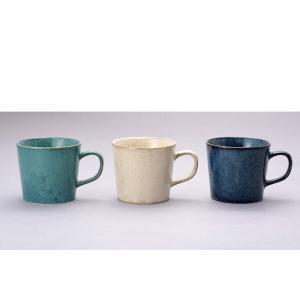 アイトー(Aito) マグカップ ホワイト・ネイビー・グレー 310ml ナチュラルカラー マグカップ(3色組)