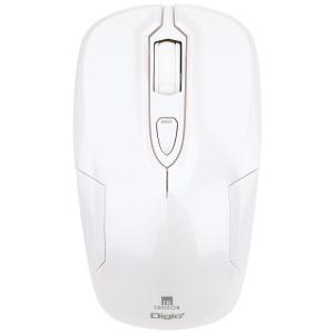 ナカバヤシ Digio2 無線 静音 3ボタン IR LED マウス ホワイト Z8315