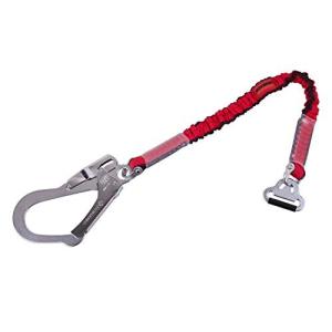 藤井電工 新規格 胴ベルト型2丁掛け用補助ロープ ノビロン 1050mm 赤 TBL-AT-NV5931-RE-N ツヨロン 補助ロープ 安全帯
