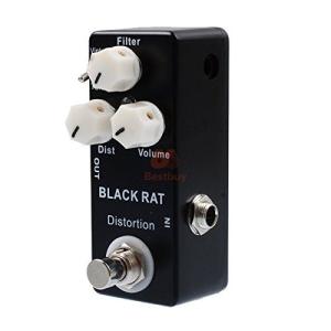Mosky Black RATディストーションエフェクトペダルミニギターエフェクトペダル