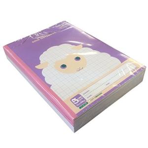 キョクトウ 学習帳 カレッジアニマル 5mm方眼 B5 ひつじ LT01PU 10冊
