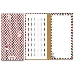 谷口松雄堂 便箋 一筆箋 矢絣うさぎ komon+ NT-LH-KP-1