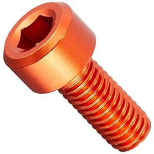 DURA-BOLT タンクキャップボルト アルミ 7本セット オレンジ BARIUS/2/ZEPHER400/750/ZRX400/ZZR400/600/1100GPZ75