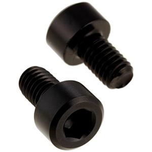 DURA-BOLT(デュラボルト) キャップボルト M6x10mm アルミ ブラック 2本 DB6010BK
