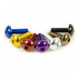 DURA-BOLT スクリーンボルトキット M5x16mm 6穴用 アルミ パープル 6本 DBS053P