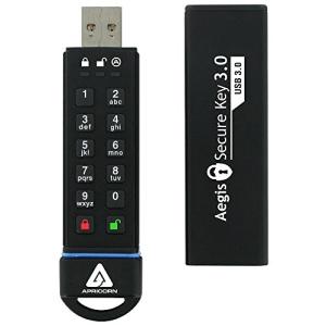 Apricorn Aegis Secure Key - USB 3.0 Flash Drive, ASK-256-240GB 暗号化USBメモリ MM1278 ASK3-240GB