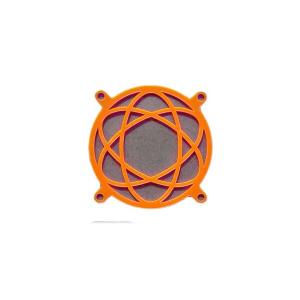 Bitspower 80mm レーザーカット UVリアクティブ ファングリル Beauty BP-80UVFG-RD-17