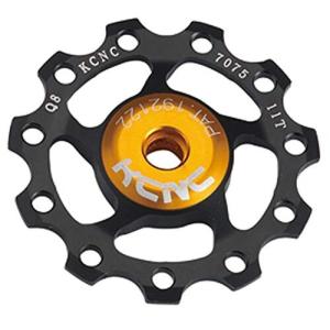 KCNC 自転車 軽量 ベアリング内蔵 ディレーラーパーツ ジョッキーホイール 15T プーリー 11S/10S/9S ブラック 304405