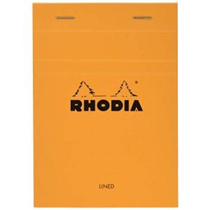 ロディア メモ帳 No.13  80枚 横罫 撥水カバー ミシン目入 オレンジ RHODIA cf13600