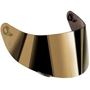 AGV ヘルメットパーツ シールド K1 / K-5 S/K-3 SV用 VISOR GT2-1/GT 2 AS PLK - IRIDIUM GOLD (イリジウム ゴール