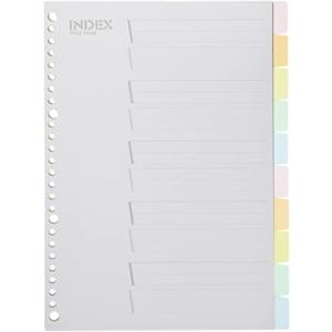 サンノート PPインデックス 1676 B5サイズ 10山 10冊セット