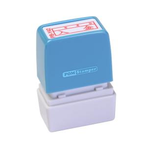 新朝日コーポレーション サコス ポンスタンパー事務用印 B型  ヨコ PB-Y42