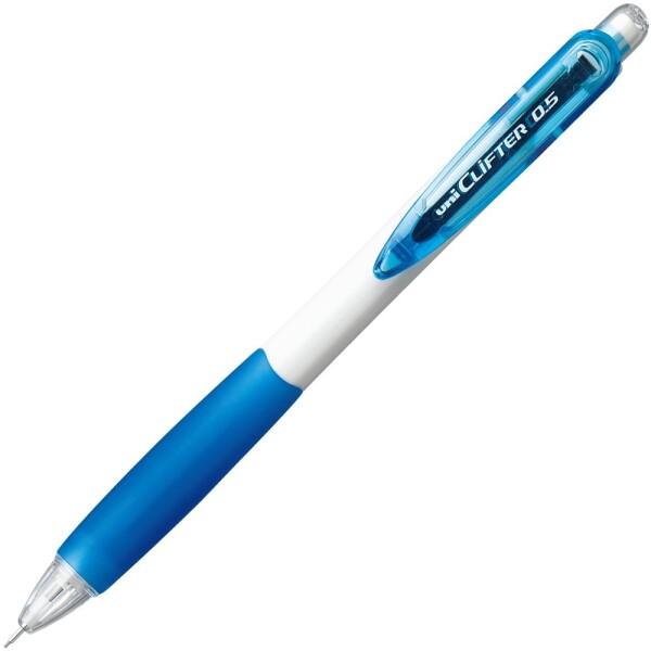 三菱鉛筆 シャーペン クリフター 0.5 クリップ 白青 M5118W.33