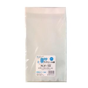 カクケイ OPP袋 クリアパック テープ付 40ミクロン 100枚 150×240mm