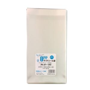 カクケイ OPP袋 クリアパック テープ付 40ミクロン 100枚 140×230mm