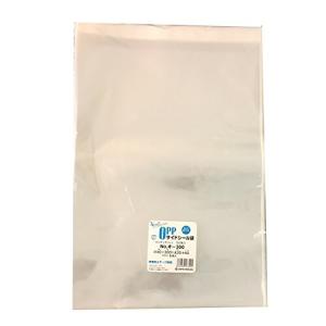 カクケイ OPP袋 クリアパック テープ付 40ミクロン 100枚 300×420mm