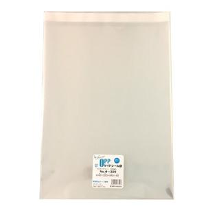 カクケイ OPP袋 クリアパック テープ付 40ミクロン 100枚 320×440mm
