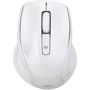 Digio2 5ボタンBlue LED マウス 小型 無線 静音 ホワイト Z8394