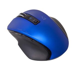 Digio2 究極のカタチ Bluetoothマウス 5ボタン Blue LED Sサイズ ブルー Z8319
